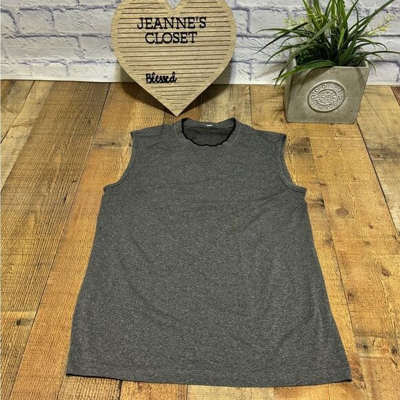 Lululemon gray sleeveless swiftly tech muscle tank shirt - Picture 6 of 11